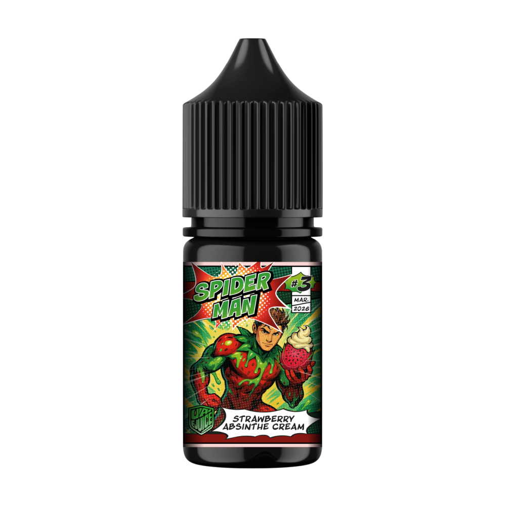 Ароматизатор Super Heroes Strawberry Absinthe Cream (Полуничний Абсент) 30ml - Super Heroes 30ml