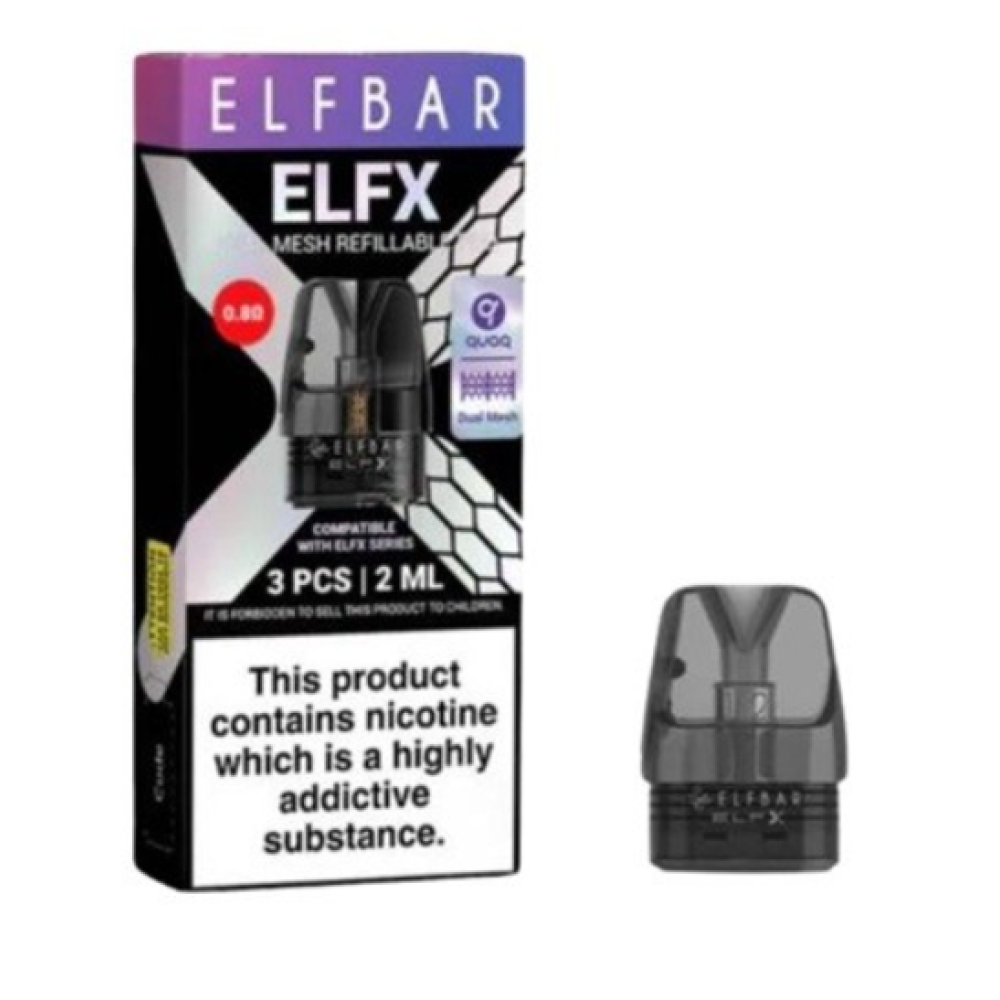 Elf Bar Elfx Картридж Mesh 0.6Ohm - Elf Bar Empty Картридж