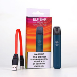 Elf bar Rf 350 Dark Green Pod (Темно Зелений)