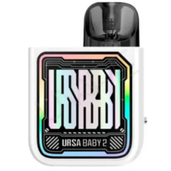 Lost Vape Ursa Baby 2 Tech White Fancy Maze Pod (Білий Піксельний)