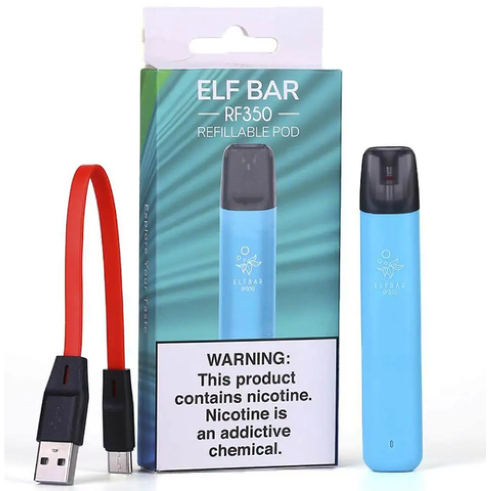 Elf bar Rf 350 Blue Pod (Блакитний) - Elf Bar Rf 350