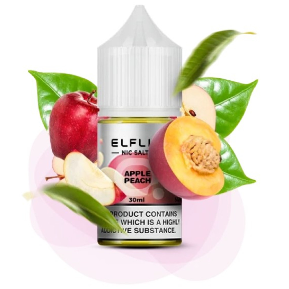 Ароматизатор Elfliq Apple Peach 30ml (Яблуко-Персик) - Elfliq 30ml