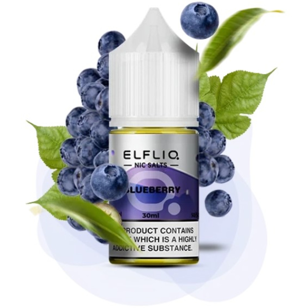 Ароматизатор Elfliq Blueberry 30ml (Чорниця) - Elfliq 30ml