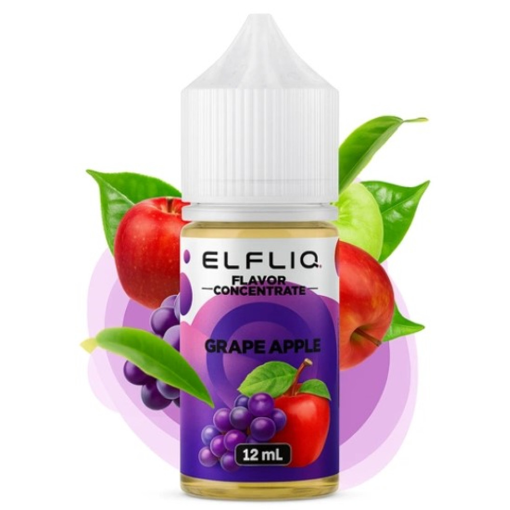 Ароматизатор Elfliq Grape Apple 30ml (Виноград-Яблуко) - Elfliq 30ml