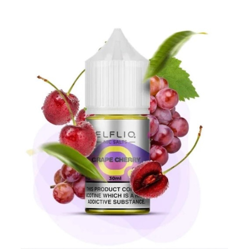Ароматизатор Elfliq Grape Cherry 30ml (Виноград-Вишня) - Elfliq 30ml