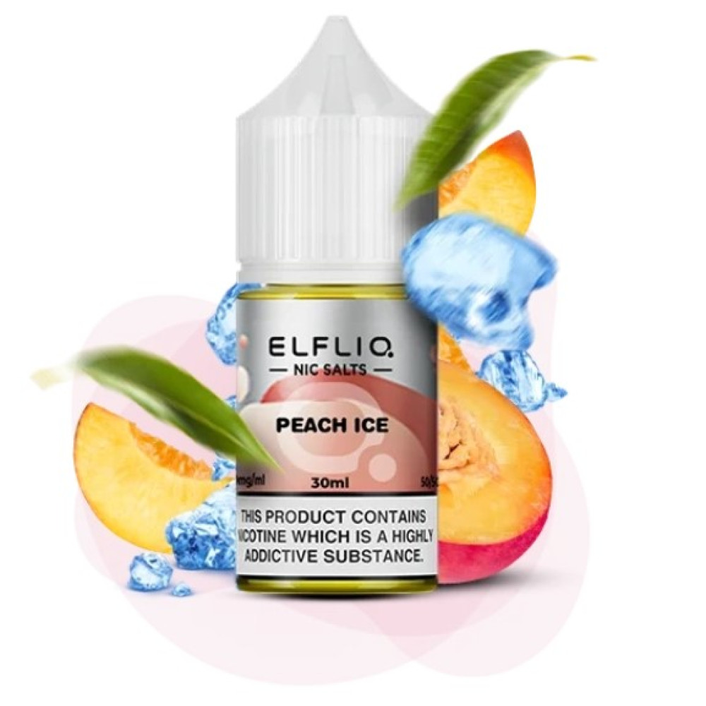 Ароматизатор Elfliq Peach Ice 30ml (Льодяний Персик) - Elfliq 30ml