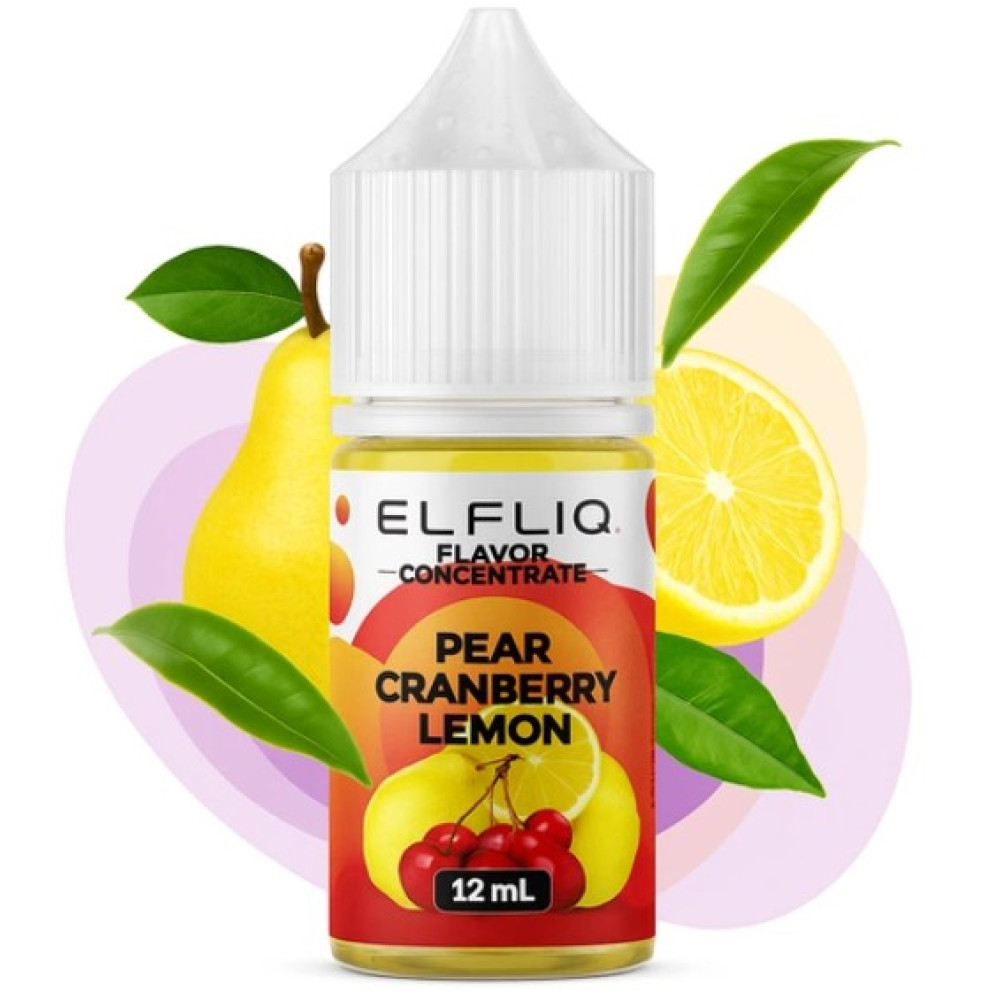 Ароматизатор Elfliq Pear Cranberry Lemon 30ml (Груша-Журавлина-Лимон) - Elfliq 30ml
