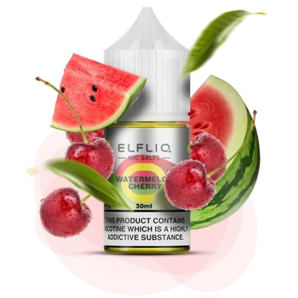 Ароматизатор Elfliq Watermelon Cherry 30ml (Кавун-Вишня) - Elfliq 30ml