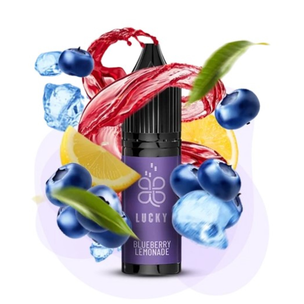 Ароматизатор Lucky Blueberry Lemonade 50mg (Чорничний Лимонад) 15ml - Lucky 15ml