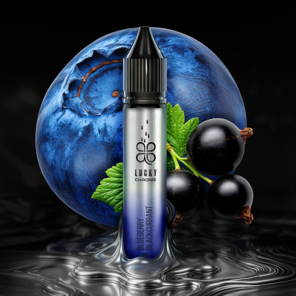 Ароматизатор Lucky Chrome Blueberry Blackcurrant (Чорниця Чорна Смородина) 30ml - Lucky Chrome 30ml