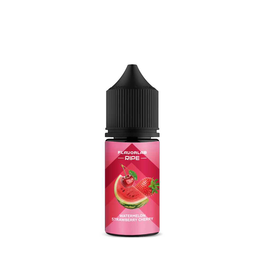 Ароматизатор Flavorlab Ripe Watermelon Strawberry Cherry (Кавун Полуниця Вишня) 30ml - Flavorlab Ripe 30ml