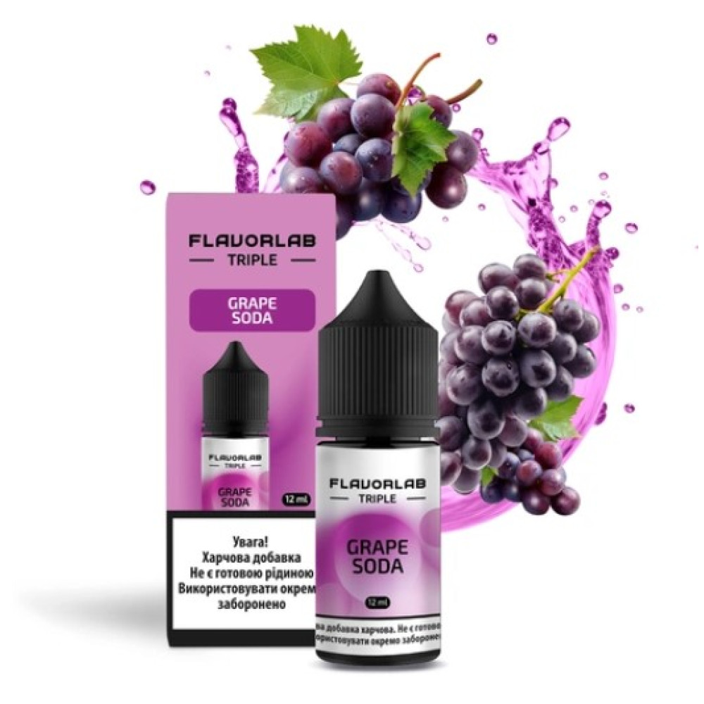 Ароматизатор Flavorlab Tripple Grape Soda (Виноград Сода) 30ml - Flavorlab Tripple 30ml