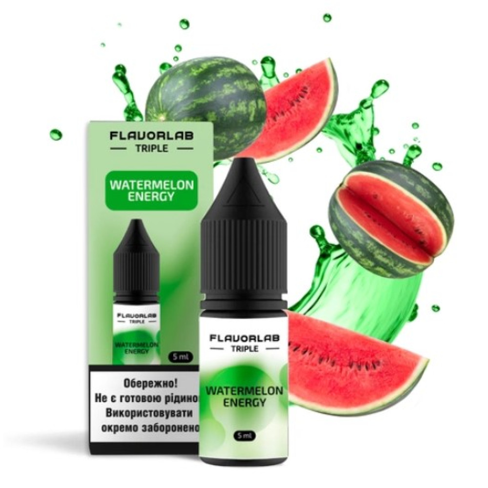 Ароматизатор Flavorlab Tripple Watermelon Energy (Кавун Енергетик) 10ml - Flavorlab Tripple 10ml