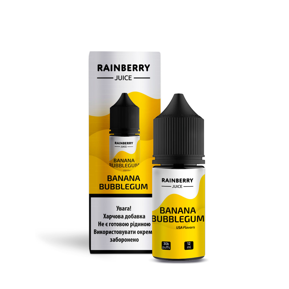 Ароматизатор Rainberry Juise Banana Bublegum (Жуйка Банан) 30ml - Rainberry Juise 30ml