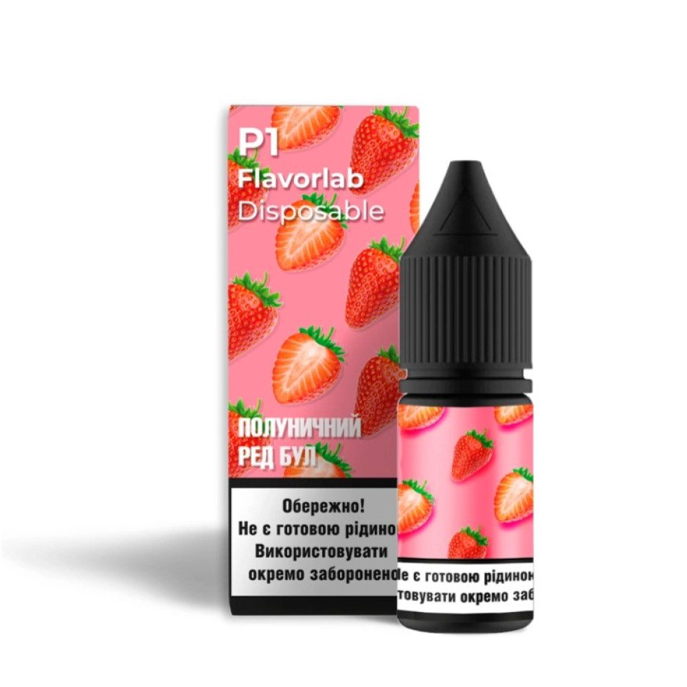 Ароматизатор Flavorlab P1 10ml Полуничний Ред Бул - Flavorlab P1 10ml