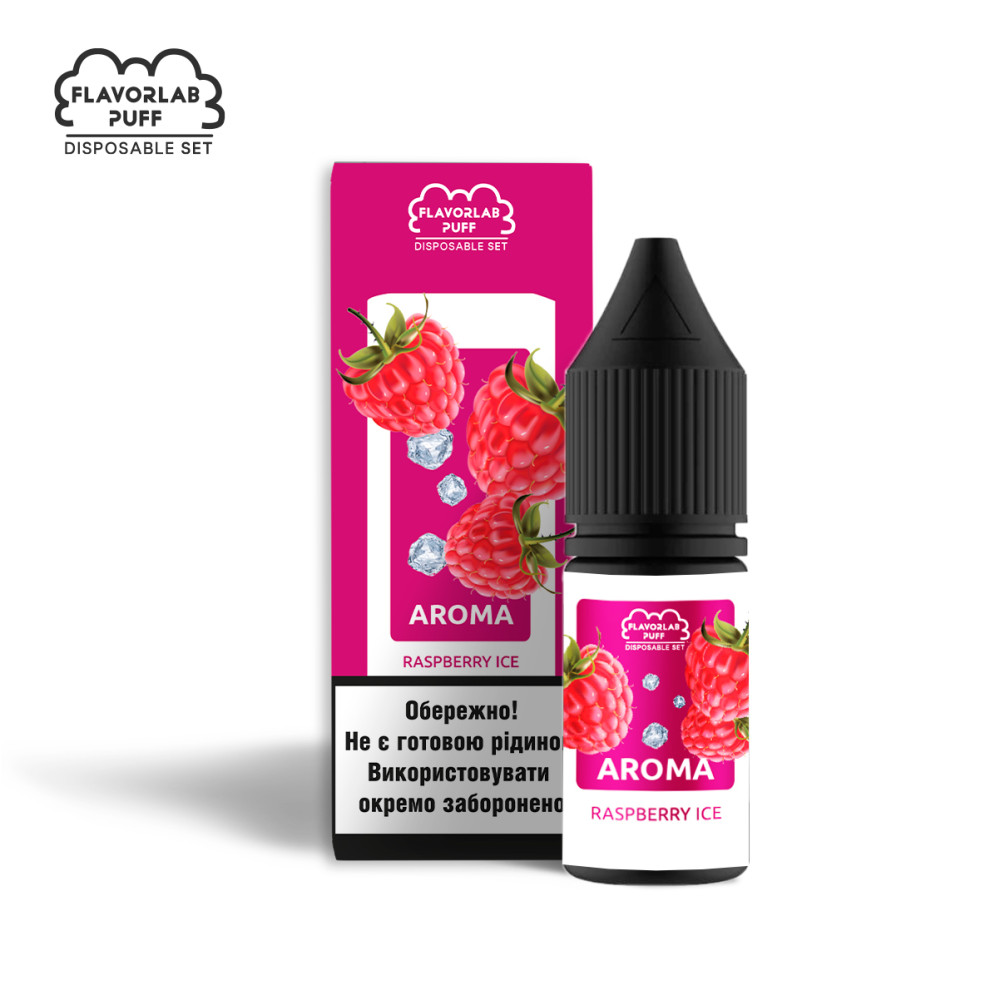 Ароматизатор Flavorlab Puff Raspberry Ice (Малина З Льодом) 10ml - Flavorlab Puff 10ml