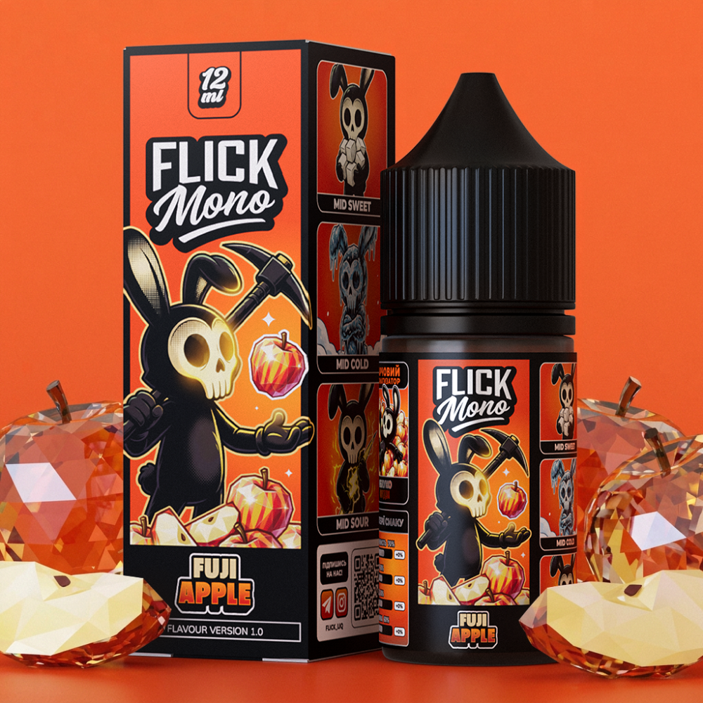 Ароматизатор Flick Mono Fuji Apple (Яблуко) 30ml - Flick Mono 30ml