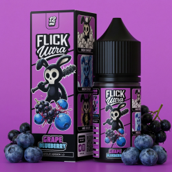 Ароматизатор Flick Ultra Grape Blueberry (Виноград Чорниця) 30ml - Flick Ultra 30ml