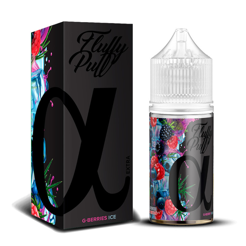 Ароматизатор Fluffy Puff Alpha G-Berries Ice (Ягоди Холод) 30ml - Fluffy Puff Alpha 30ml
