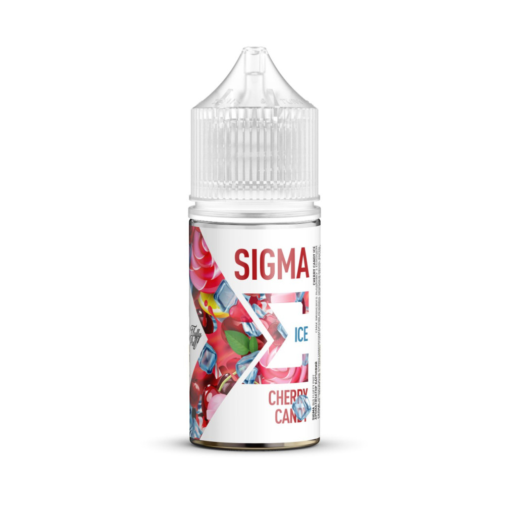 Ароматизатор Fluffy Puff Sigma Cherry Candy Ice (Вишневий Льодяник) 30ml - Fluffy Puff Sigma 30ml