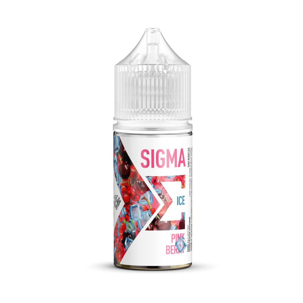 Ароматизатор Fluffy Puff Sigma Pink Berry Ice (Рожеві Ягоди Лід) 30ml - Fluffy Puff Sigma 30ml