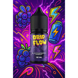 Ароматизатор Drip Flow Blue Raspberry Energy (Голуба Малина Енергетик) 30ml - Drip Flow 30ml