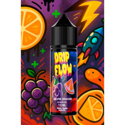Ароматизатор органічний Drip Flow Grape x Orange (Виноград Апельсин) 60ml - Drip Flow 60ml