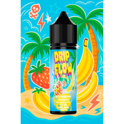 Ароматизатор органічний Drip Flow Strawberry Banana (Полуниця Банан) 60ml - Drip Flow 60ml