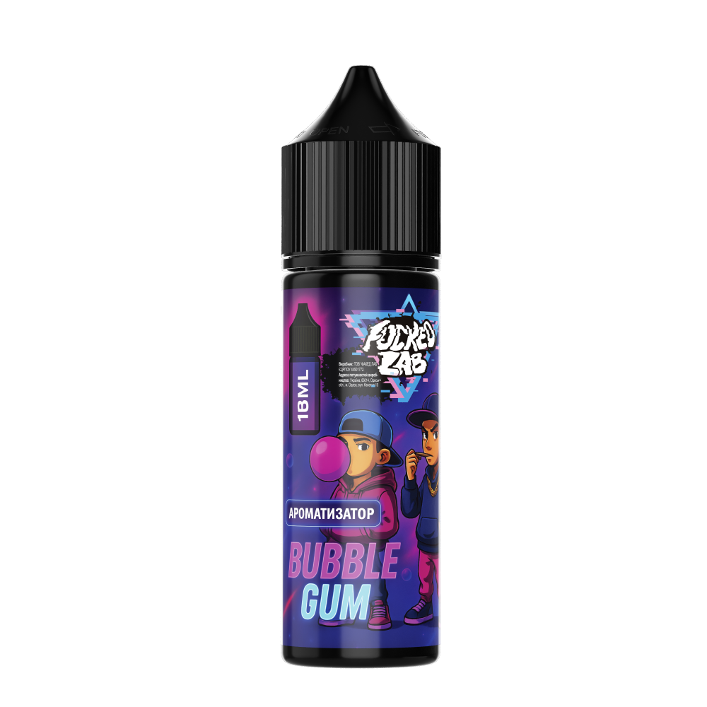 Ароматизатор органічний Fucked Bubblegum (Жуйка) 60ml - Fucked V3 60ml