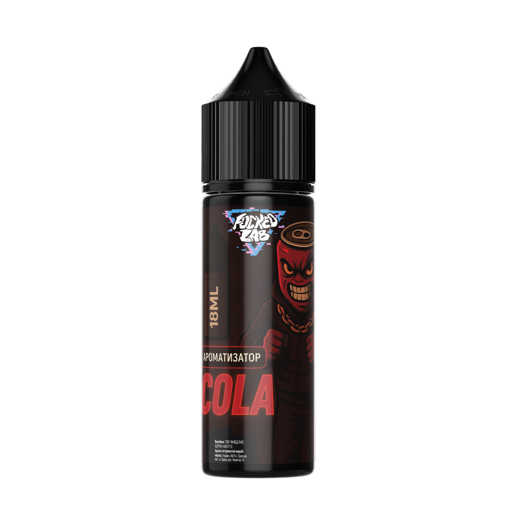 Ароматизатор органічний Fucked Cola (Кола) 60ml - Fucked V3 60ml