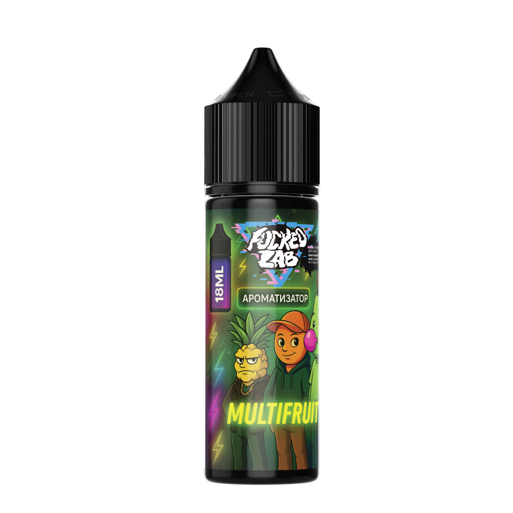 Ароматизатор органічний Fucked Multifruit (Мультифрукт) 60ml - Fucked V3 60ml
