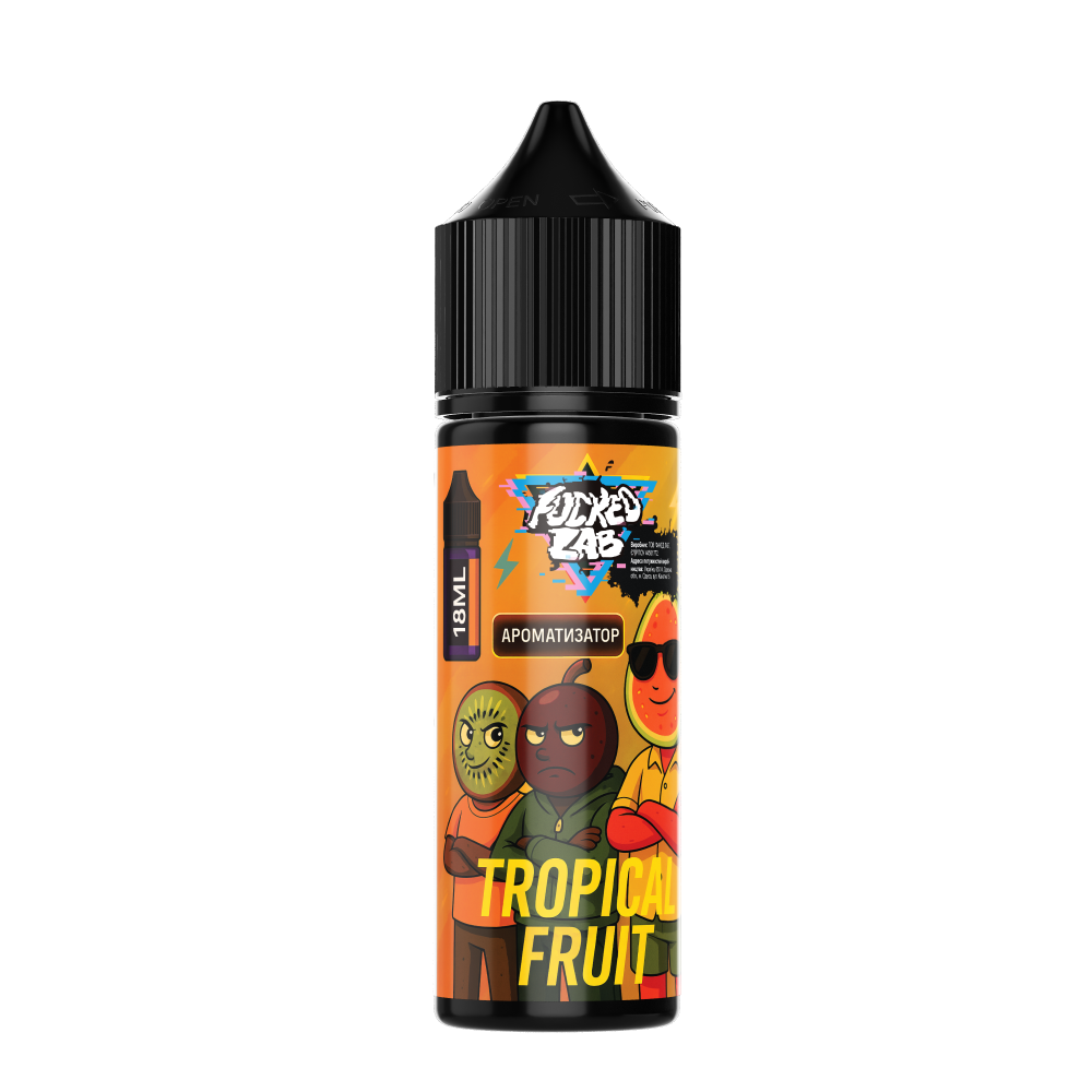 Ароматизатор органічний Fucked Tropical Fruit (Тропічні Фрукти) 60ml - Fucked V3 60ml