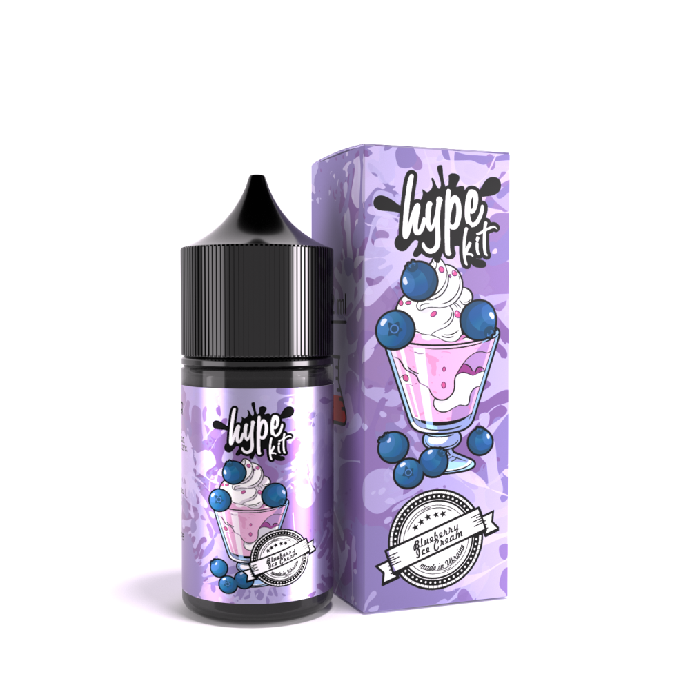 Ароматизатор Hype Чорничне Морозиво 30ml - Hype 30ml