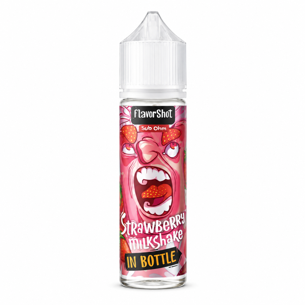 Ароматизатор In Bottle Organic 60ml Strawberry Milkshake (Полуничний Мілкшейк) - In Bottle Organic 60ml