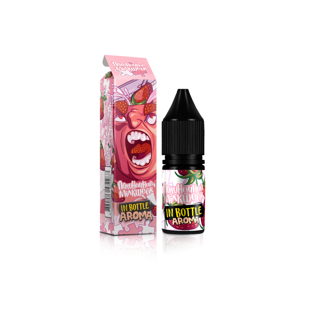 Ароматизатор In Bottle Puzzle 10ml Strawberry Milkshake (Полуничний Мілкшейк) - In Bottle Puzzle 10ml