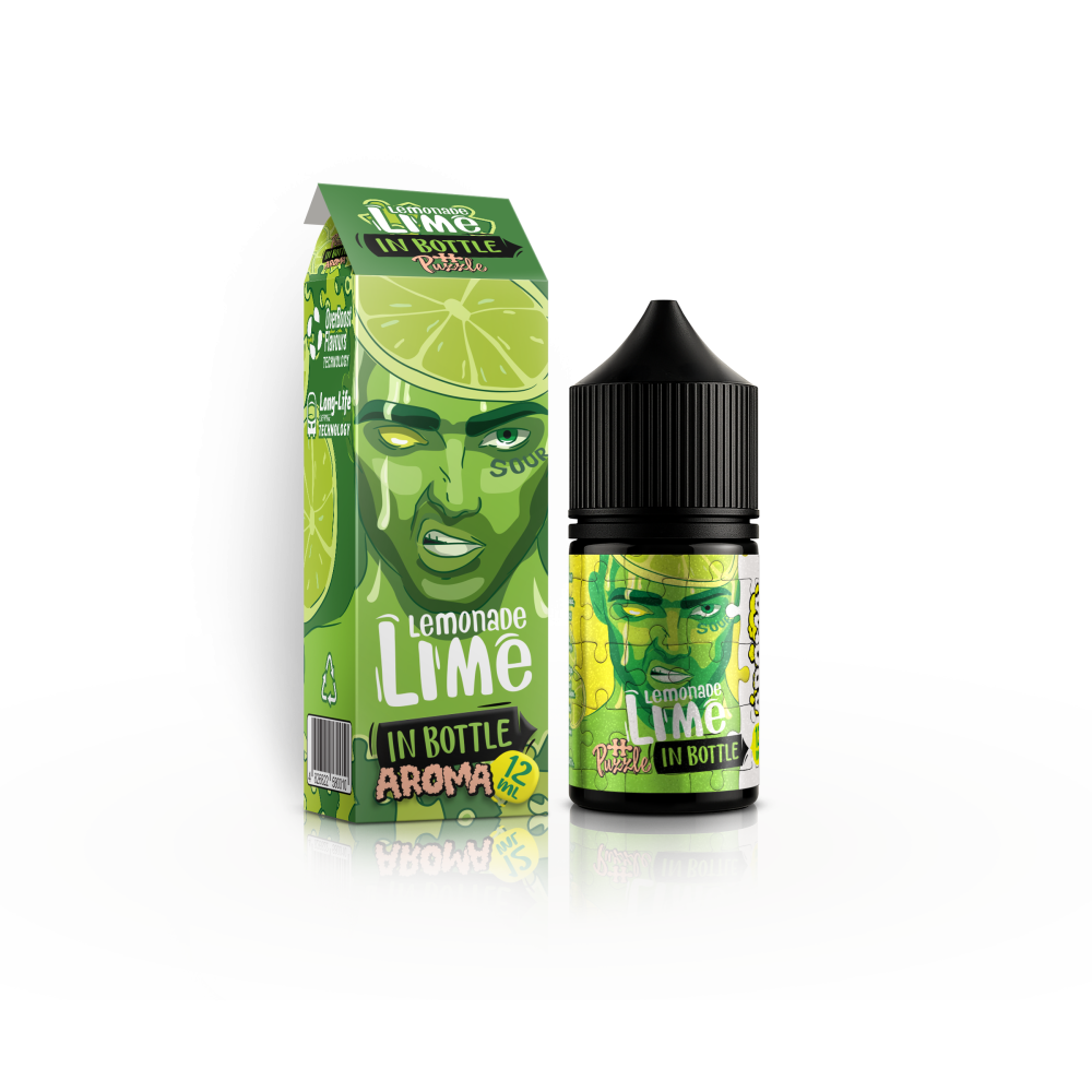 Ароматизатор In Bottle Puzzle 30ml Lime Lemonade (Лайм Лимонад) - In Bottle Puzzle 30ml 5mg