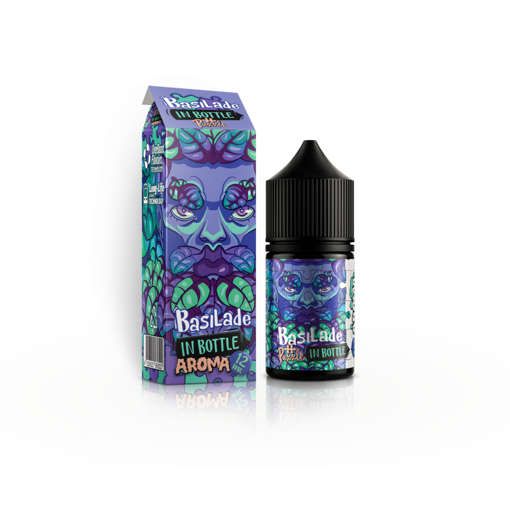 Ароматизатор In Bottle Puzzle 30ml Basilade (Базилік) - In Bottle Puzzle 30ml 5mg