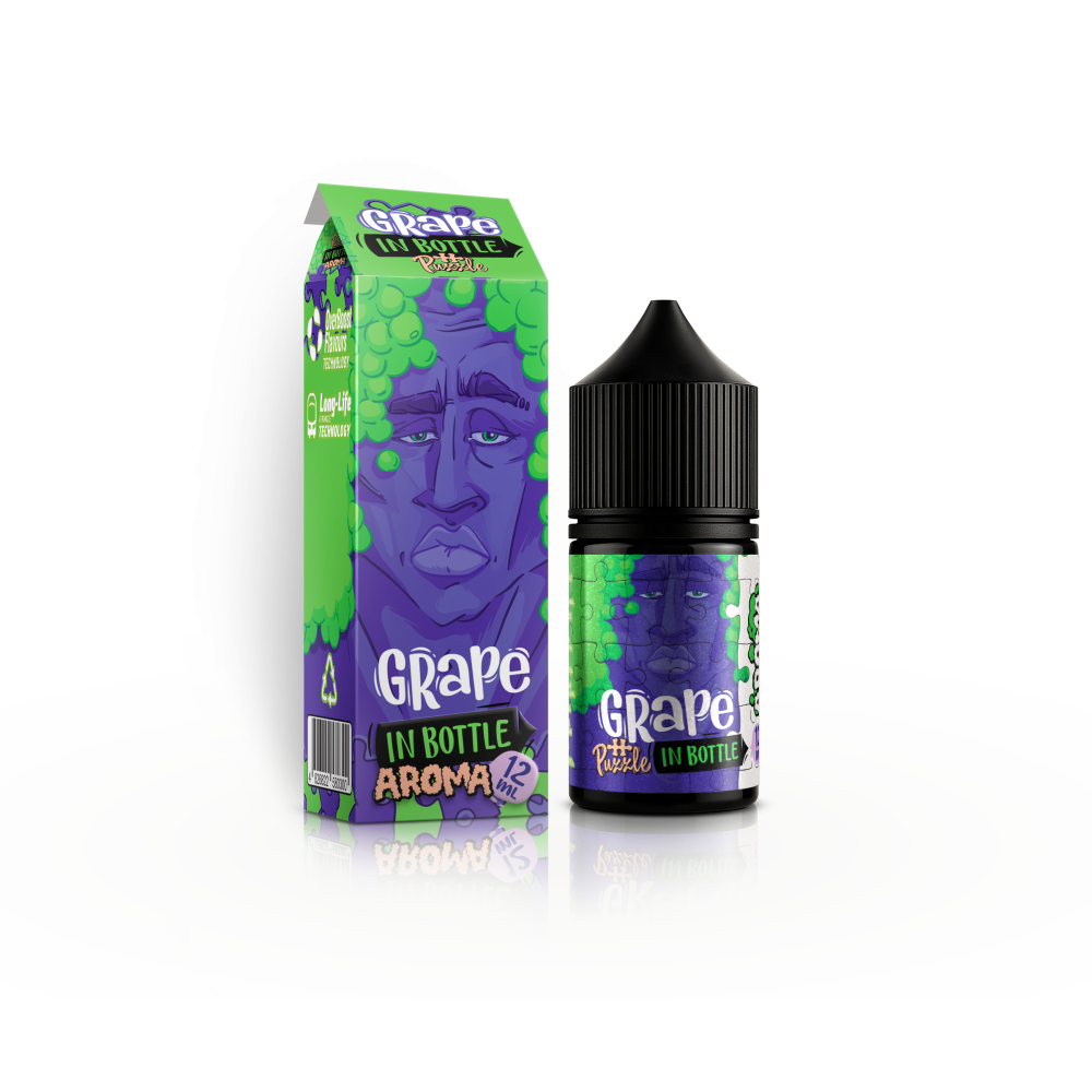 Ароматизатор In Bottle Puzzle 30ml Grape Classic (Виноград) - In Bottle Puzzle 30ml 5mg