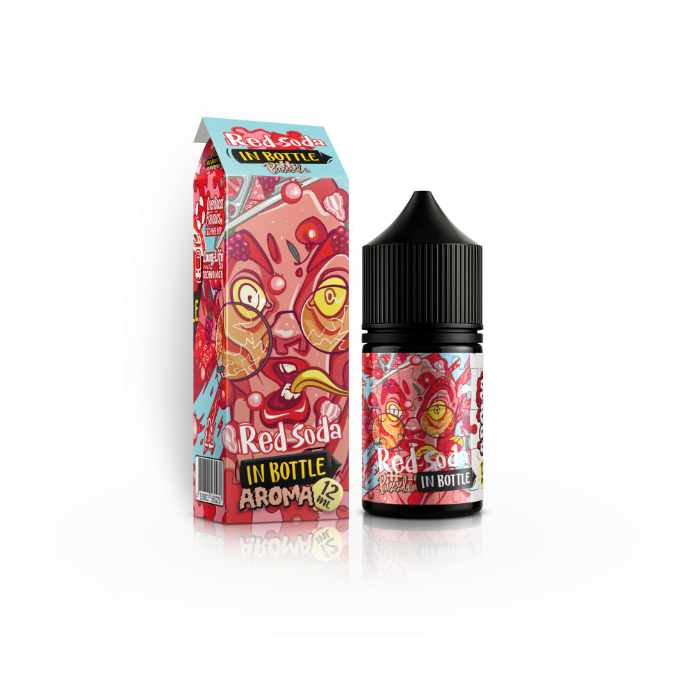 Ароматизатор In Bottle Puzzle 30ml Red Soda (Червона Содова) - In Bottle Puzzle 30ml 5mg