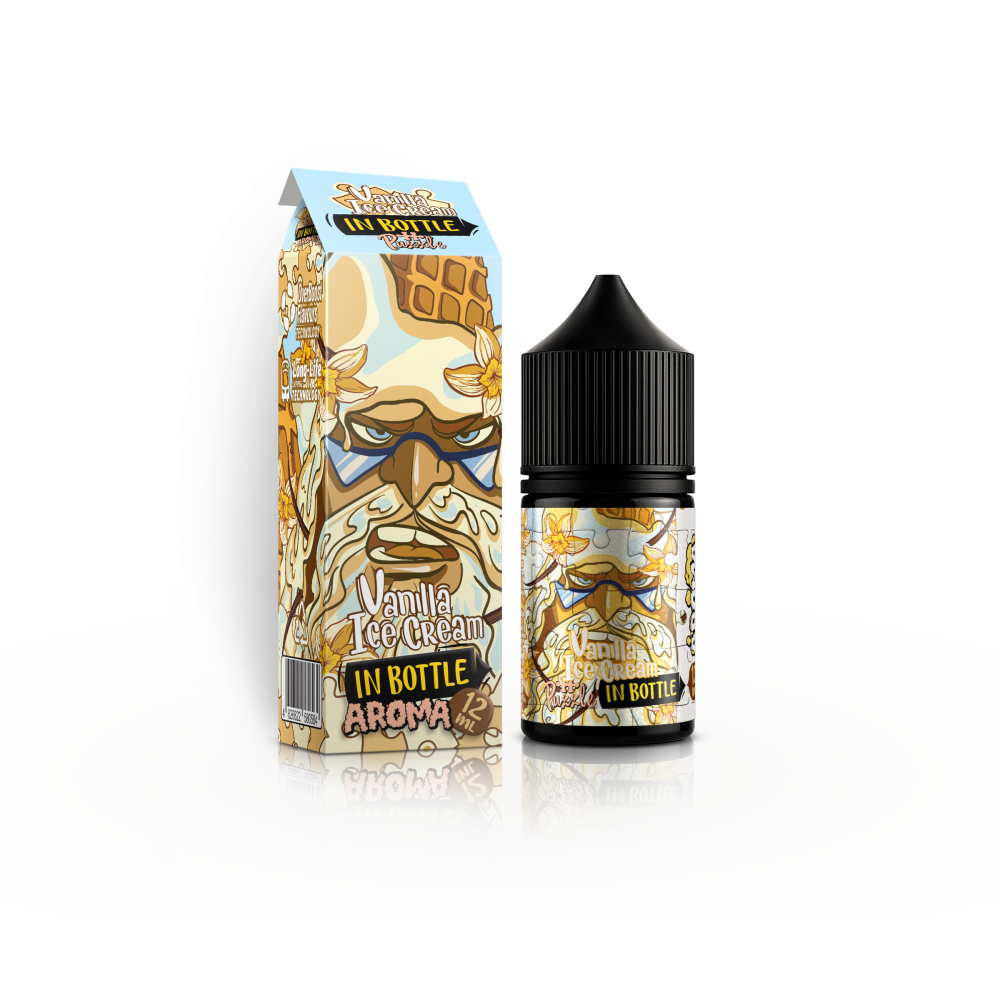 Ароматизатор In Bottle Puzzle 30ml Vanilla Ice Cream (Ванільне Морозиво) - In Bottle Puzzle 30ml 5mg