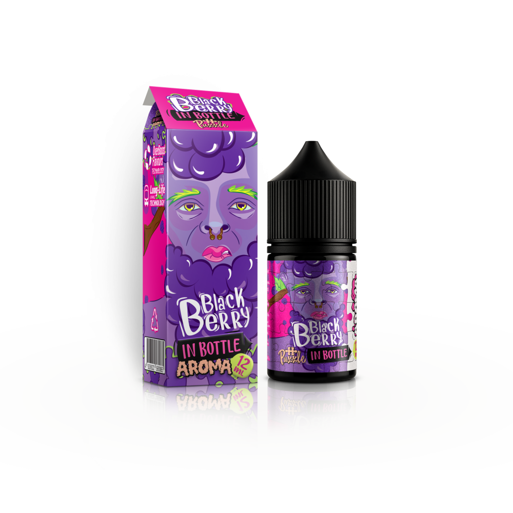 Ароматизатор In Bottle Puzzle 30ml Blackberry (Ожина) - In Bottle Puzzle 30ml 5mg