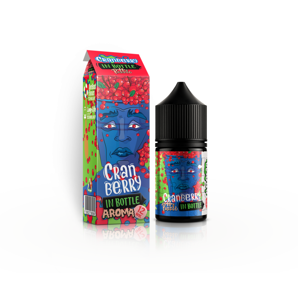 Ароматизатор In Bottle Puzzle 30ml Cranberry (Журавлина) - In Bottle Puzzle 30ml 5mg