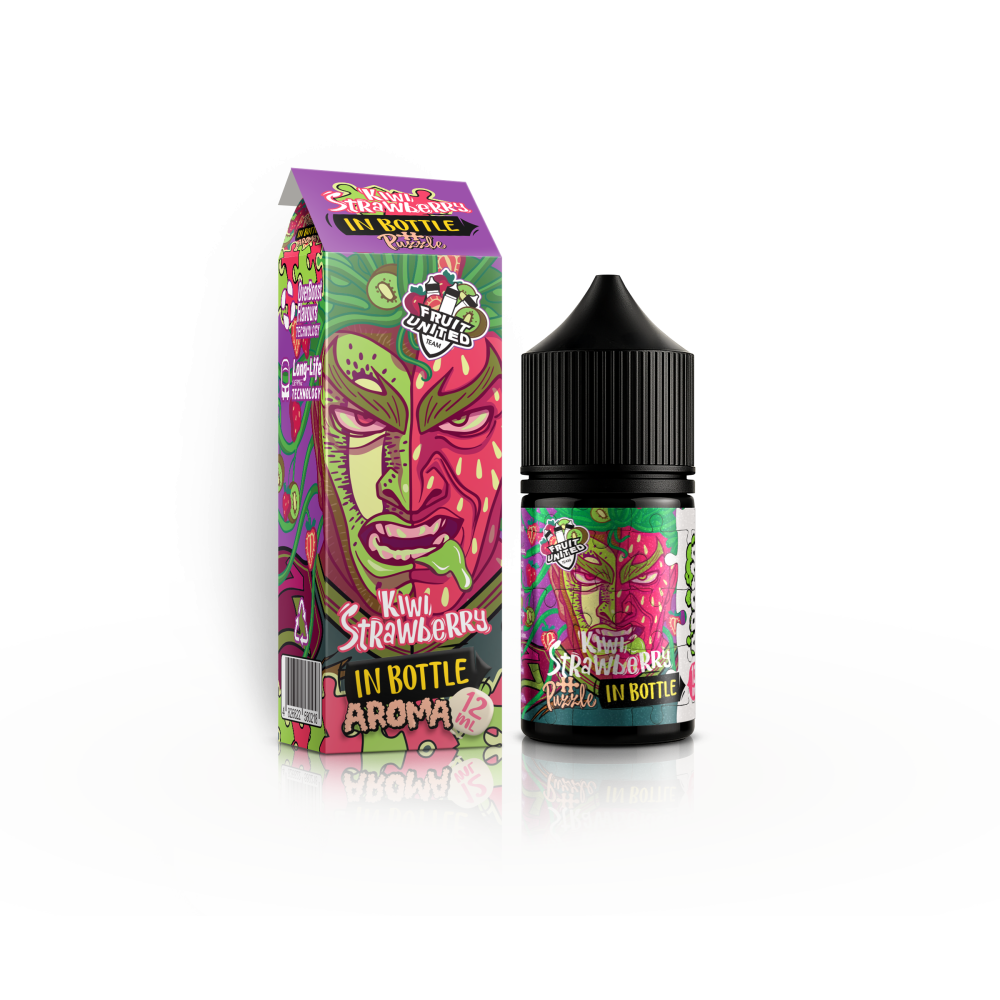 Ароматизатор In Bottle Puzzle 30ml Kiwi Strawberry (Ківі Полуниця) - In Bottle Puzzle 30ml 5mg