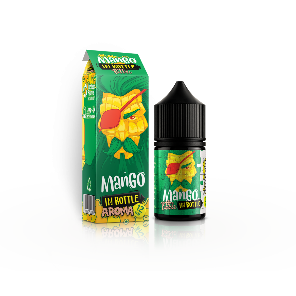 Ароматизатор In Bottle Puzzle 30ml Mango (Манго) - In Bottle Puzzle 30ml 5mg