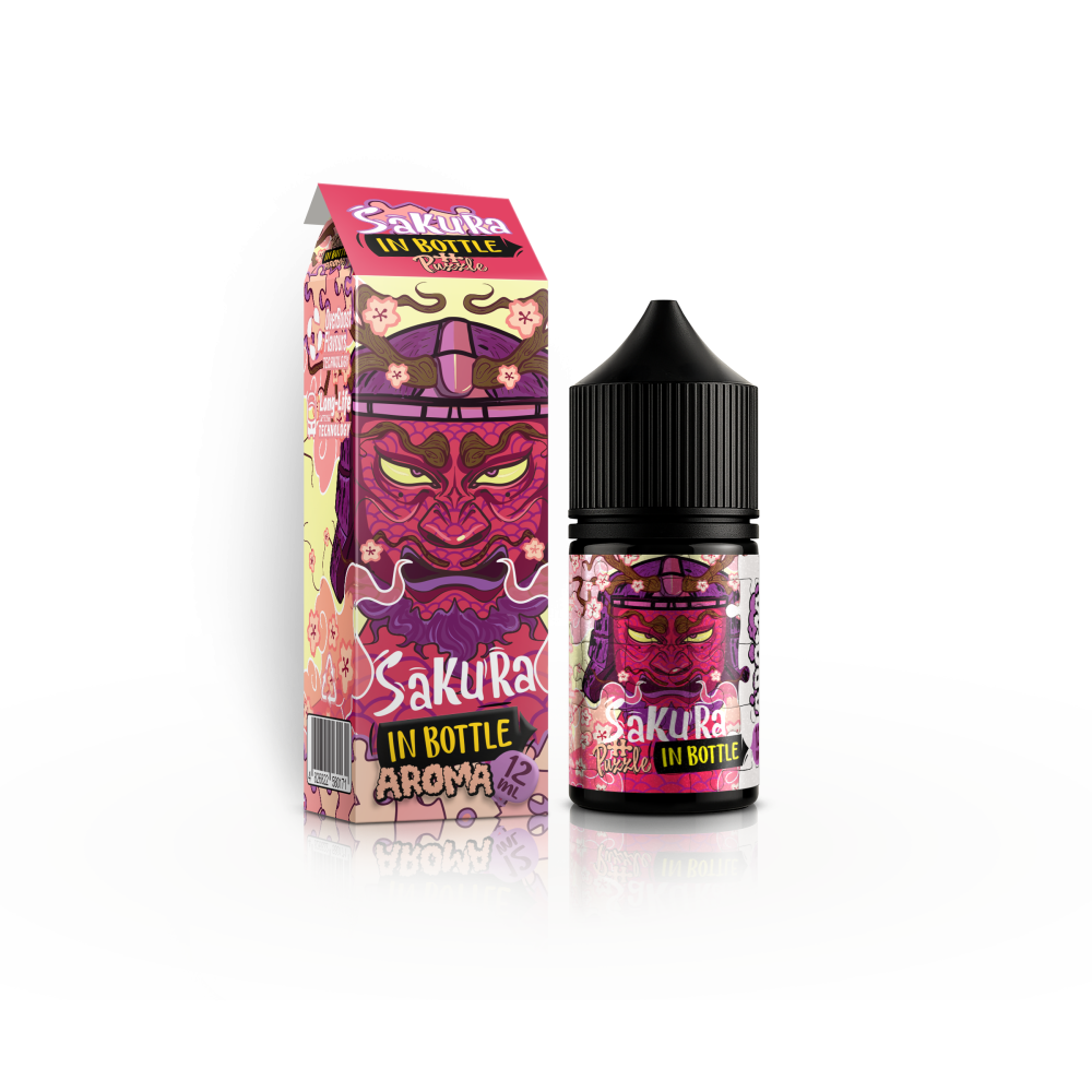 Ароматизатор In Bottle Puzzle 30ml Sakura (Сакура) - In Bottle Puzzle 30ml 5mg