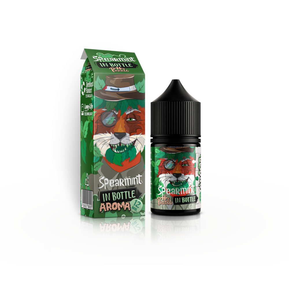 Ароматизатор In Bottle Puzzle 30ml Spearmint (Солодка М'ята) - In Bottle Puzzle 30ml 5mg