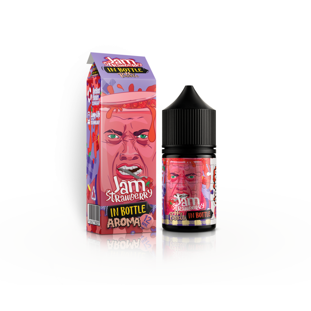 Ароматизатор In Bottle Puzzle 30ml Strawberry Jam (Полуничний Джем) - In Bottle Puzzle 30ml 5mg