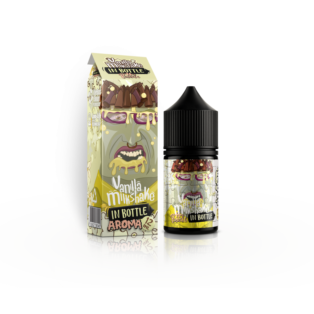 Ароматизатор In Bottle Puzzle 30ml Vanilla Milkshake (Ванільний Мілкшейк) - In Bottle Puzzle 30ml 5mg
