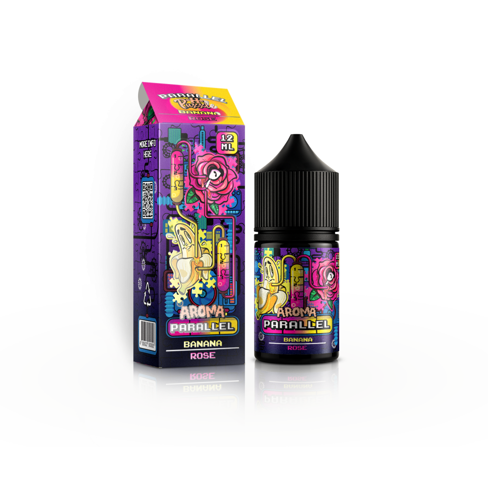 Ароматизатор Parallel 15ml Banana Rose (Банан Троянда) - Parallel 30ml 5mg
