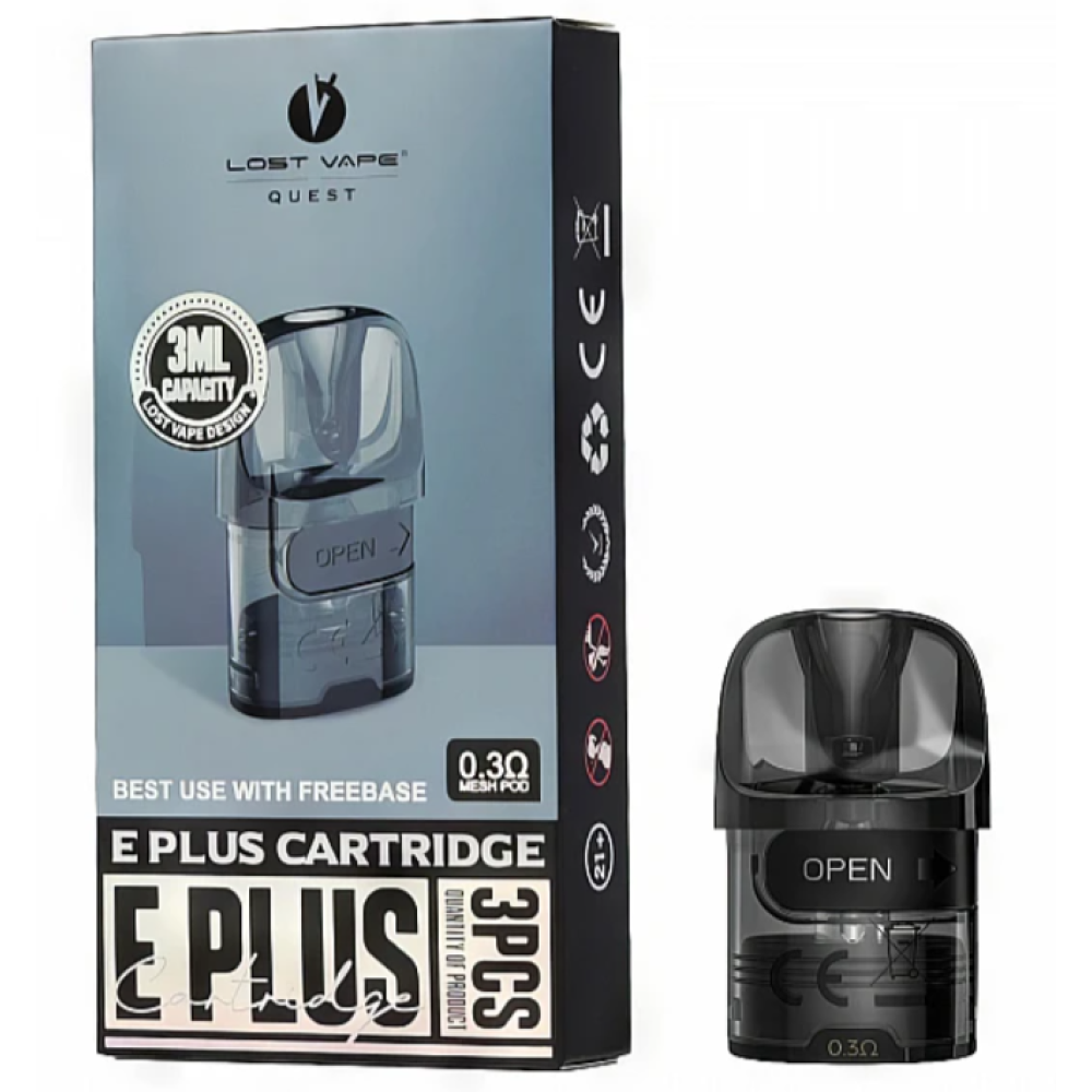 Lost Vape E Plus Картридж 0.3Ohm 3,5ml - Lost Vape Картридж
